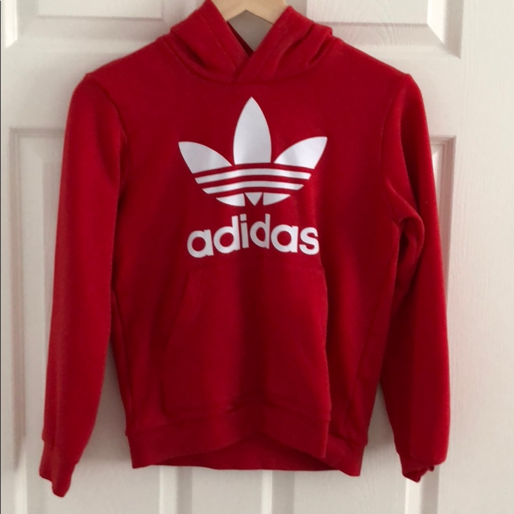 Red Adidas Hoodie